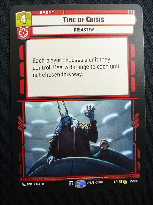 Time of Crisis 177/264 - Star Wars Unlimited Card #4IB