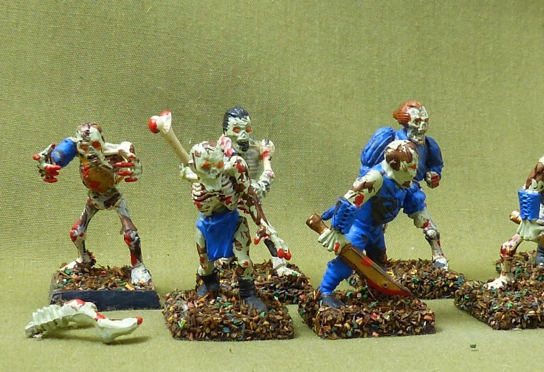 Classic Zombies painted - Undead - Warhamer Fantasy #4VX