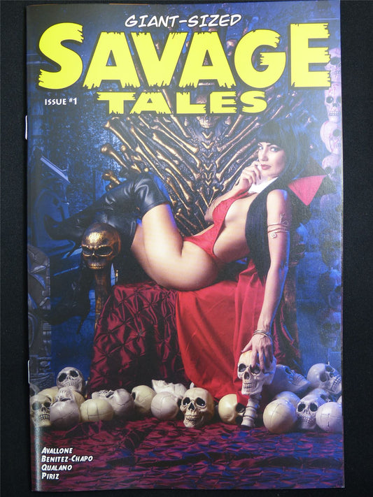 Giant-Sized SAVAGE Tales #1 Cvr D - Apr 2026 Dynamite Comic #4SP