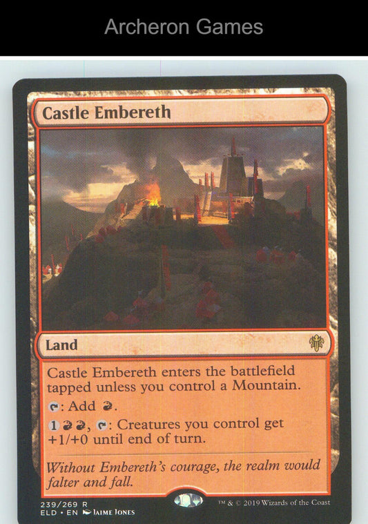 Castle Embereth ELD 239 R MTG Card NM/EX+