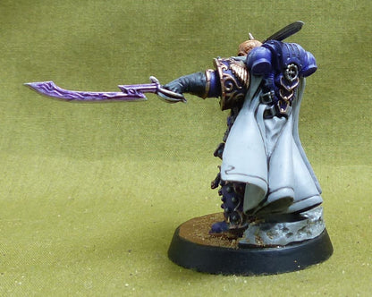 Captain Lucius The Faultless Blade painted - Emperor's Children - Warhammer HH #41M