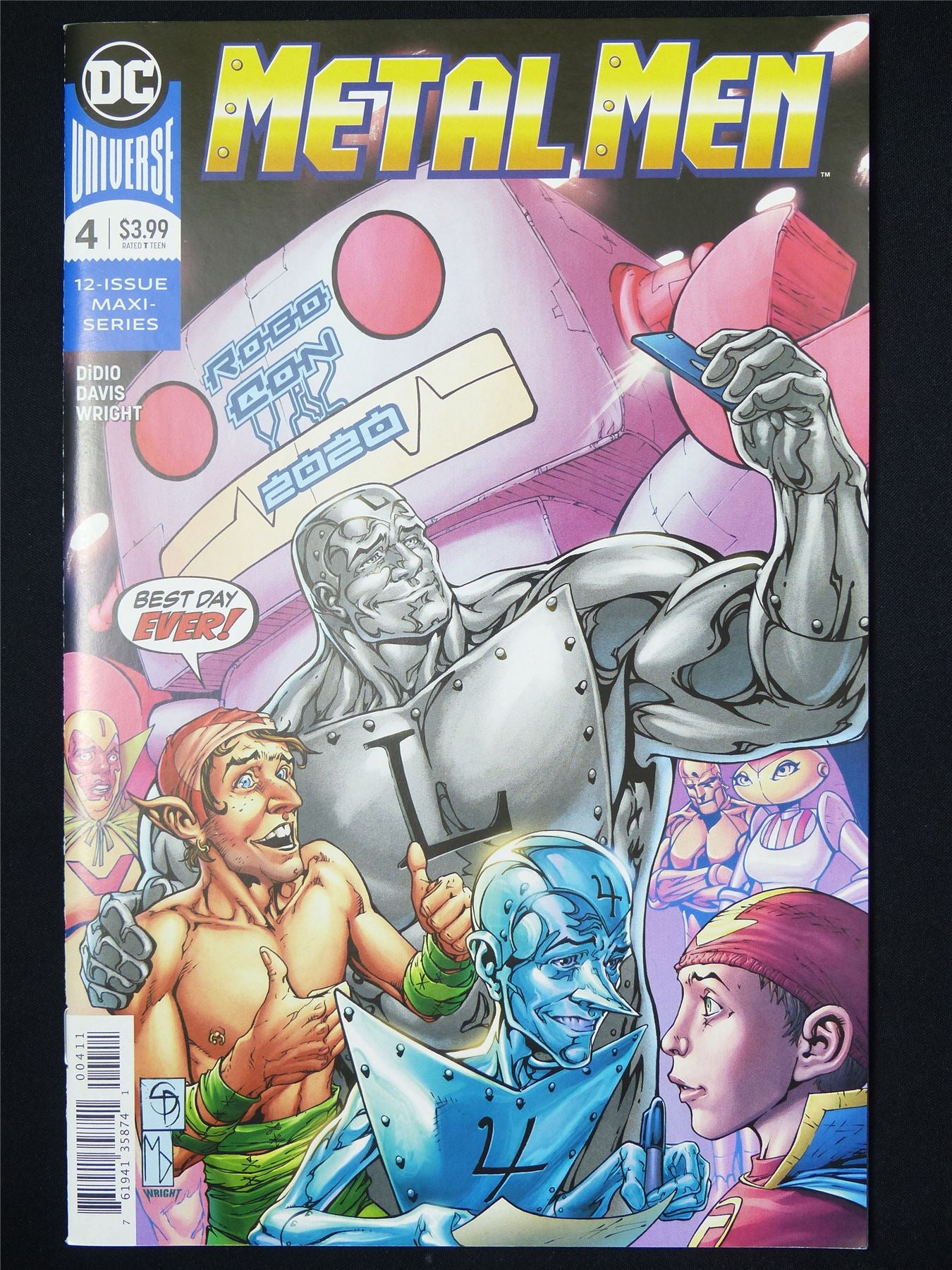 METAL Men #4 - B&B DC Comic #8GF