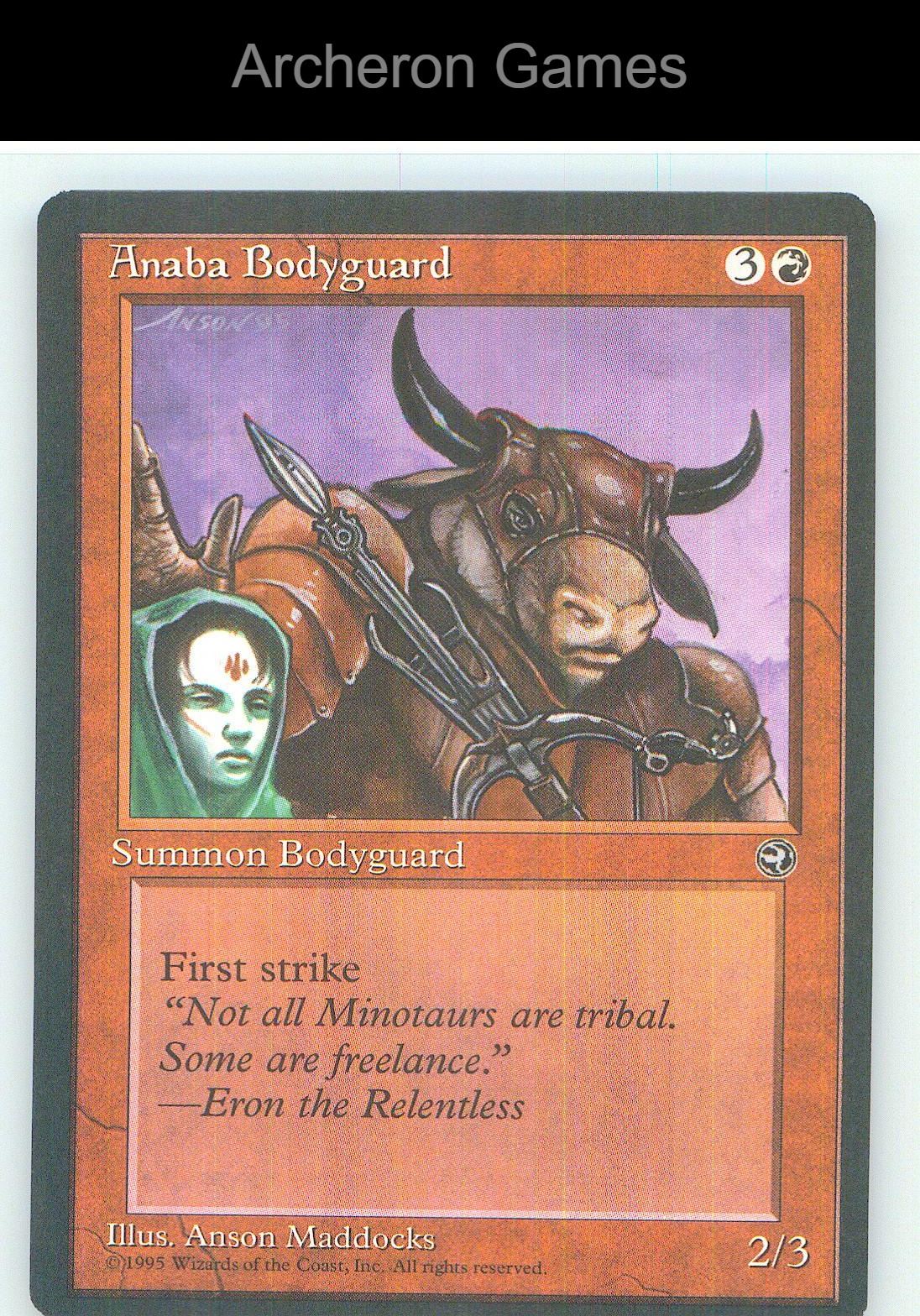 Anaba Bodyguard HML C MTG Card NM/EX+
