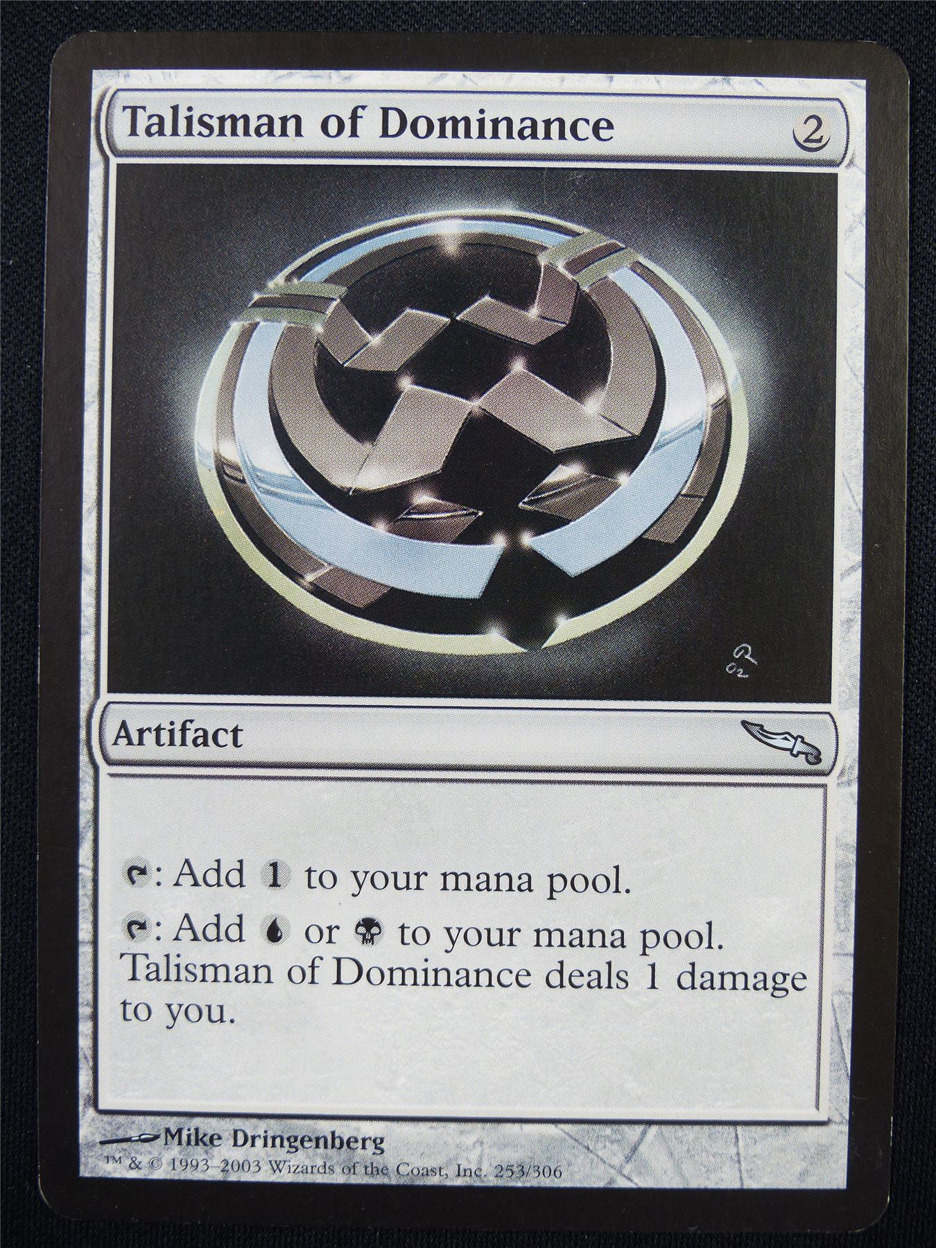 Talisman of Dominance - MRD - Mtg Card #1GX