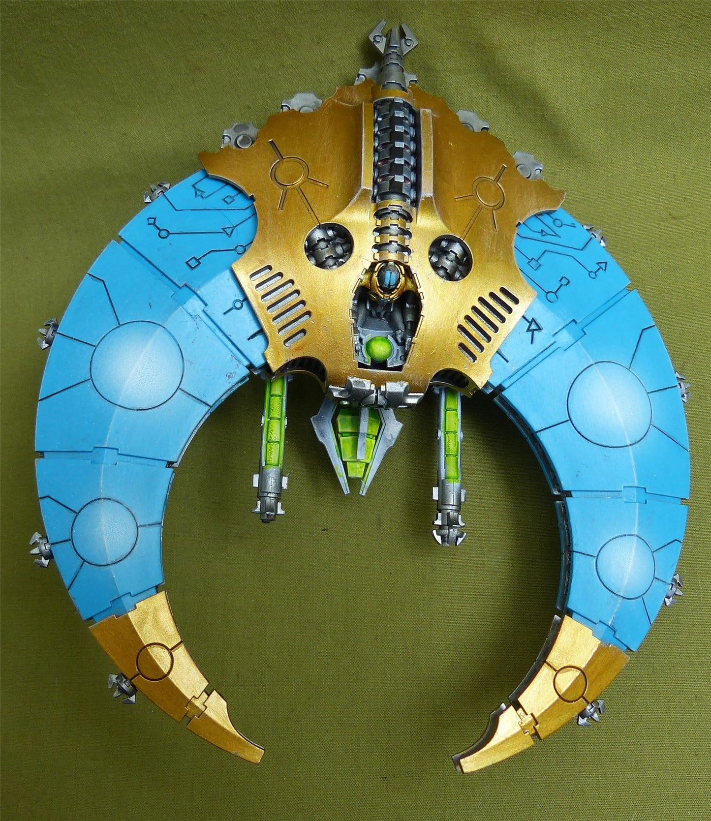 Night Scythe painted - Necrons - Warhammer 40K #2CV