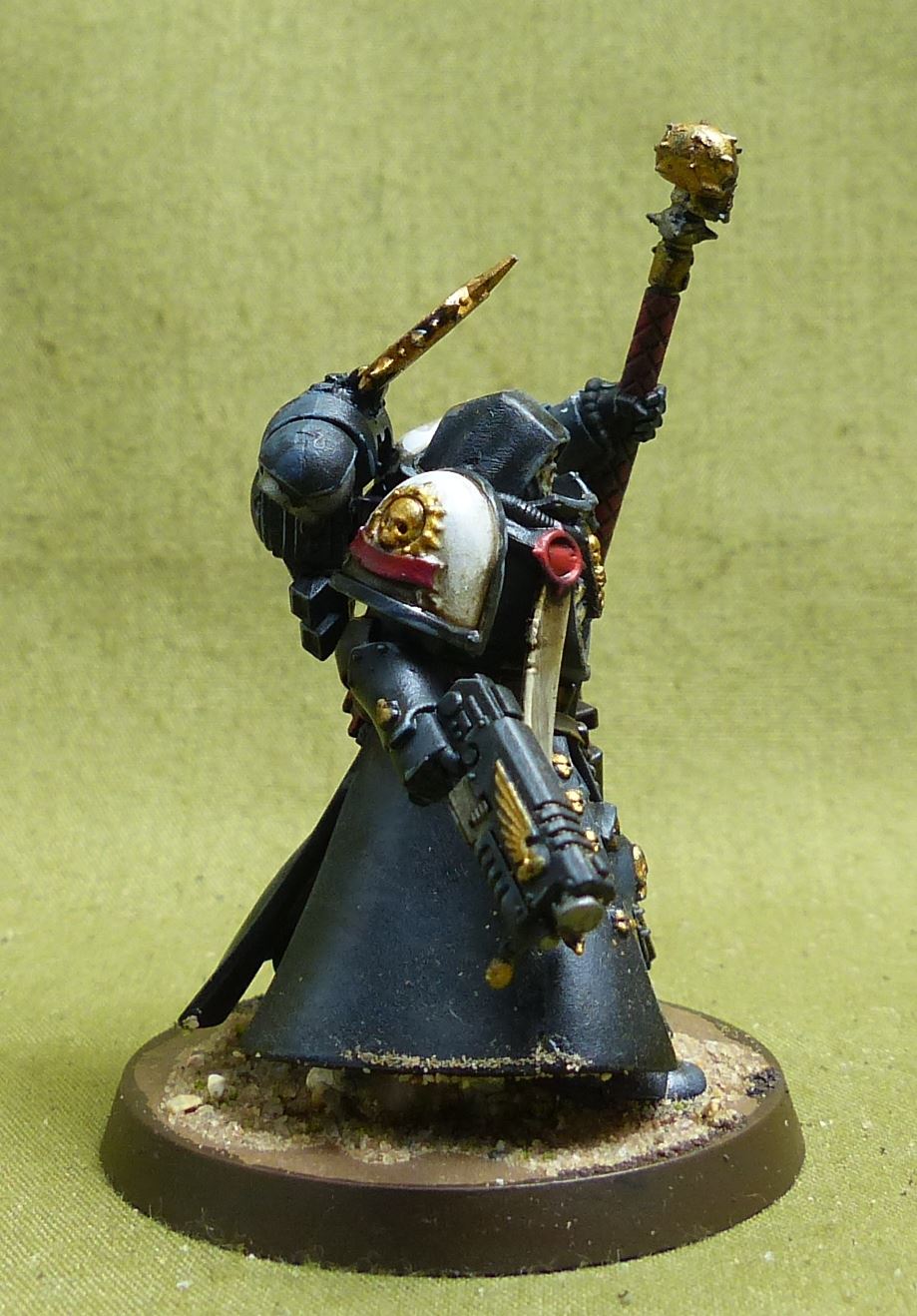 Chaplain painted - Blood Angels - Warhammer 40K #3ZD