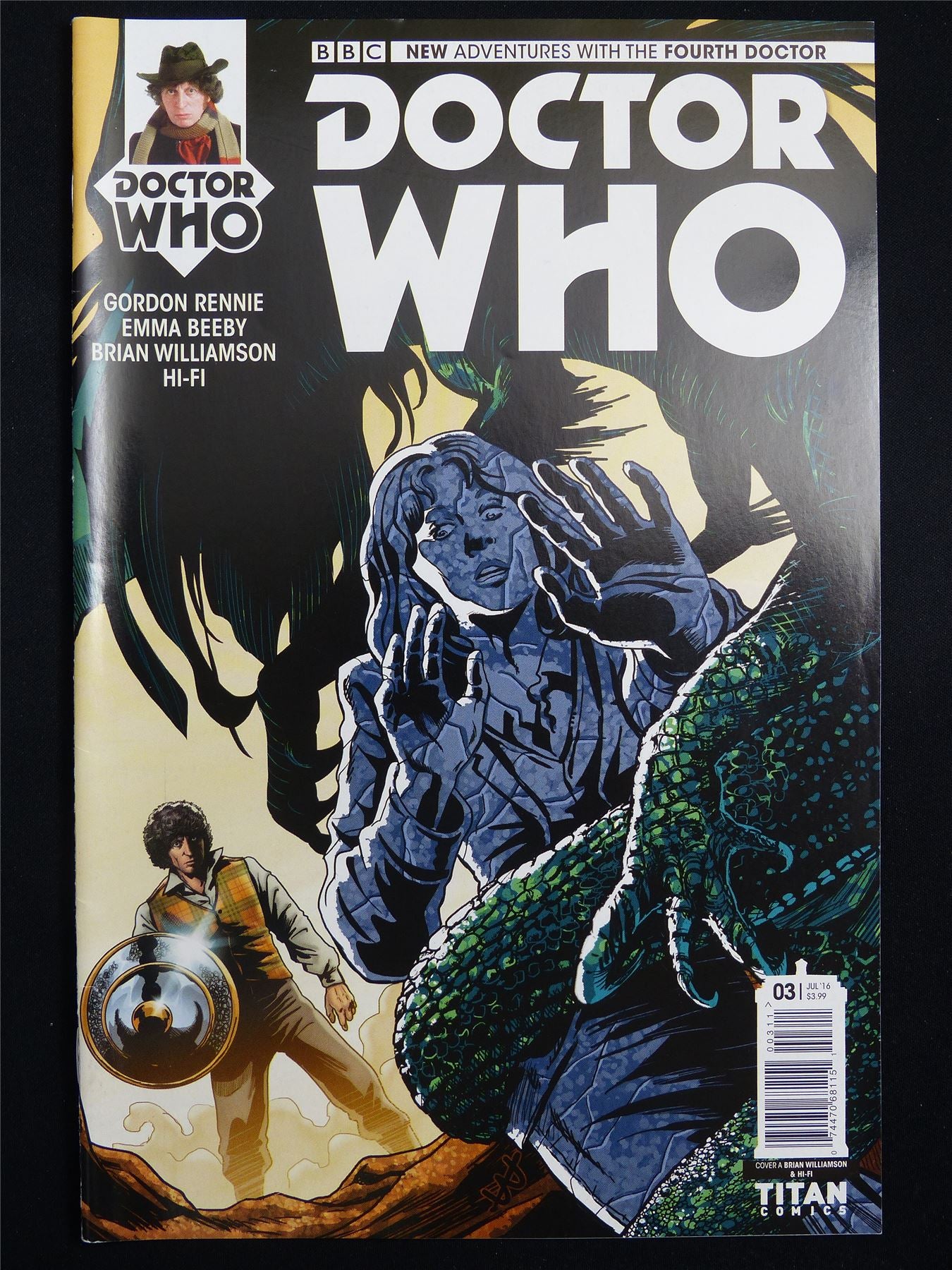 Adventures with the Fourth DOCTOR Who #3 - Titan Comic #3AF