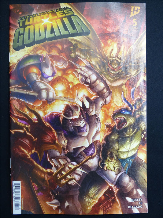 TEENAGE Mutant Ninja Turtles x Godzilla #5 - Apr 2026 ID Comic #45T
