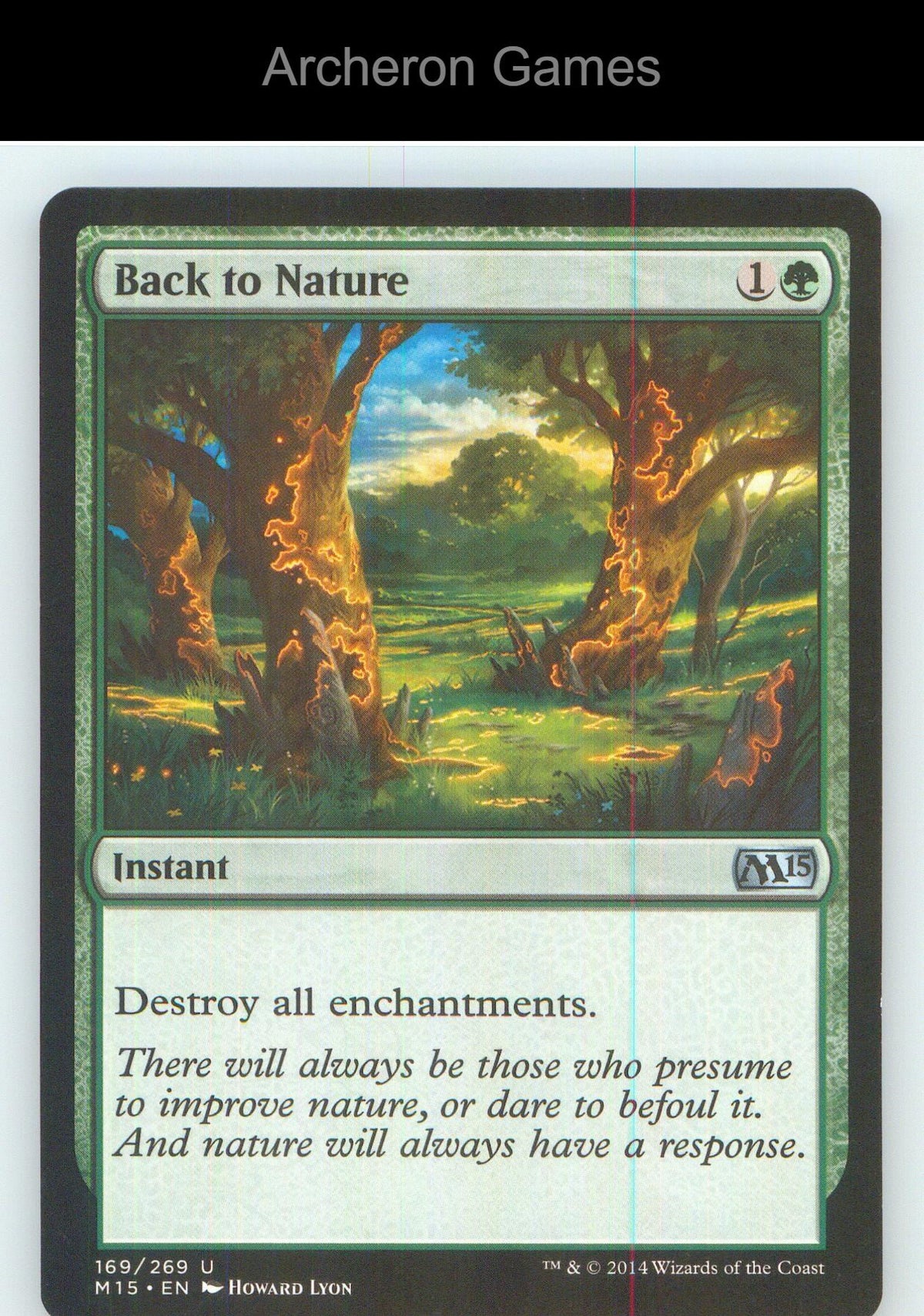 Back to Nature M15 169 UC MTG Card NM/EX+