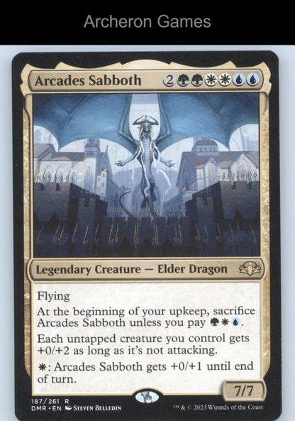 Arcades Sabboth 187 R MTG Card Dominaria Remastered