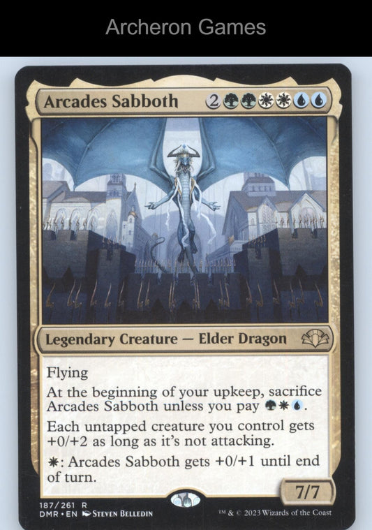 Arcades Sabboth 187 R MTG Card Dominaria Remastered