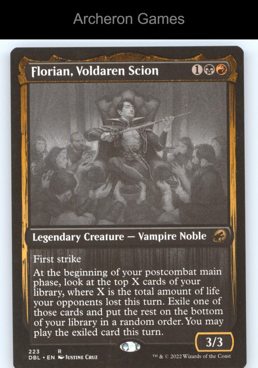 Florian, Voldaren Scion 223 R MTG Card Innistrad: Double Feature