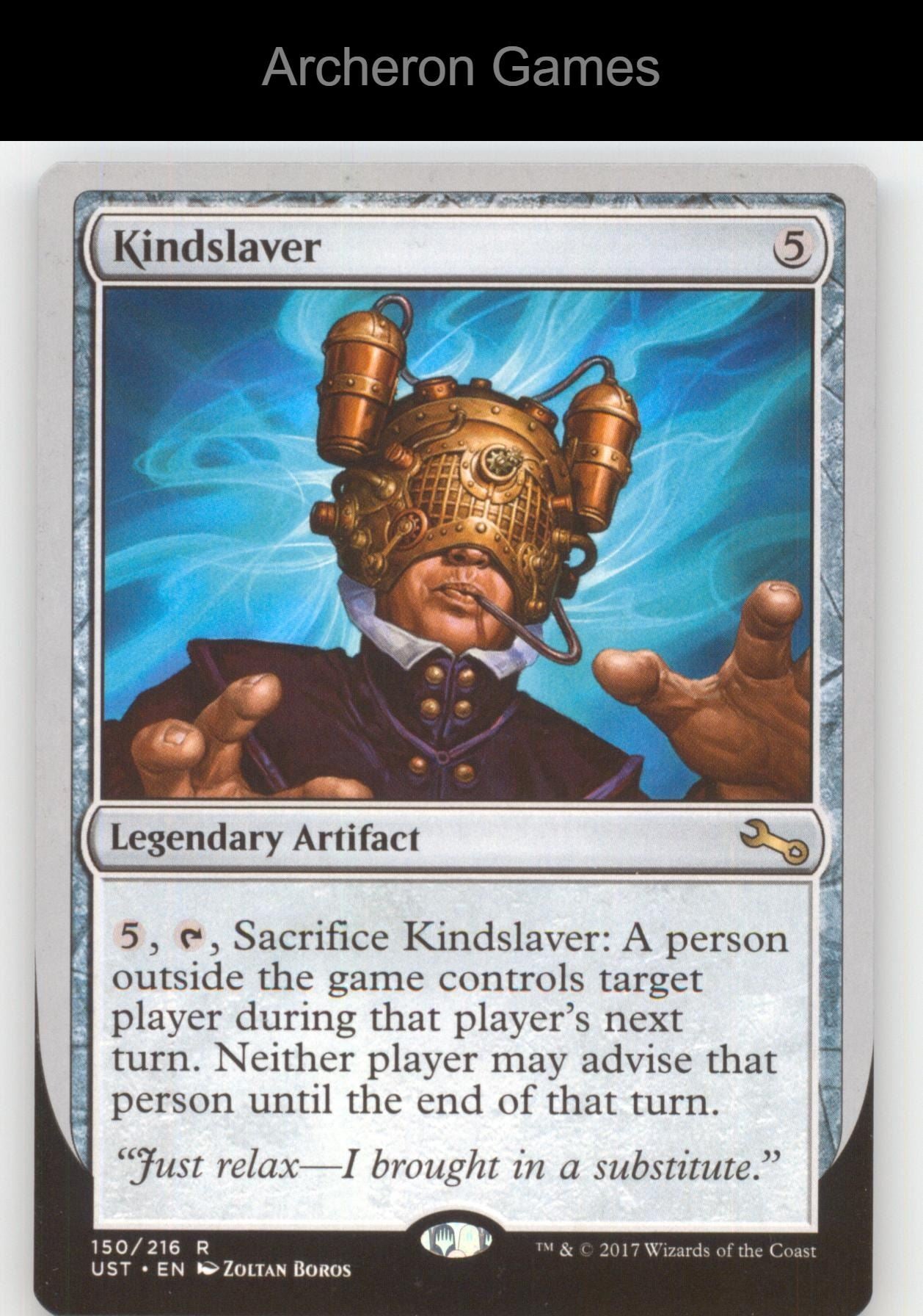 Kindslaver 150 R MTG Card Unstable