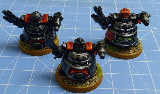 Classic Plastic Ork Stompers set of 3 painted OOP - Warhammer Epic #2FS
