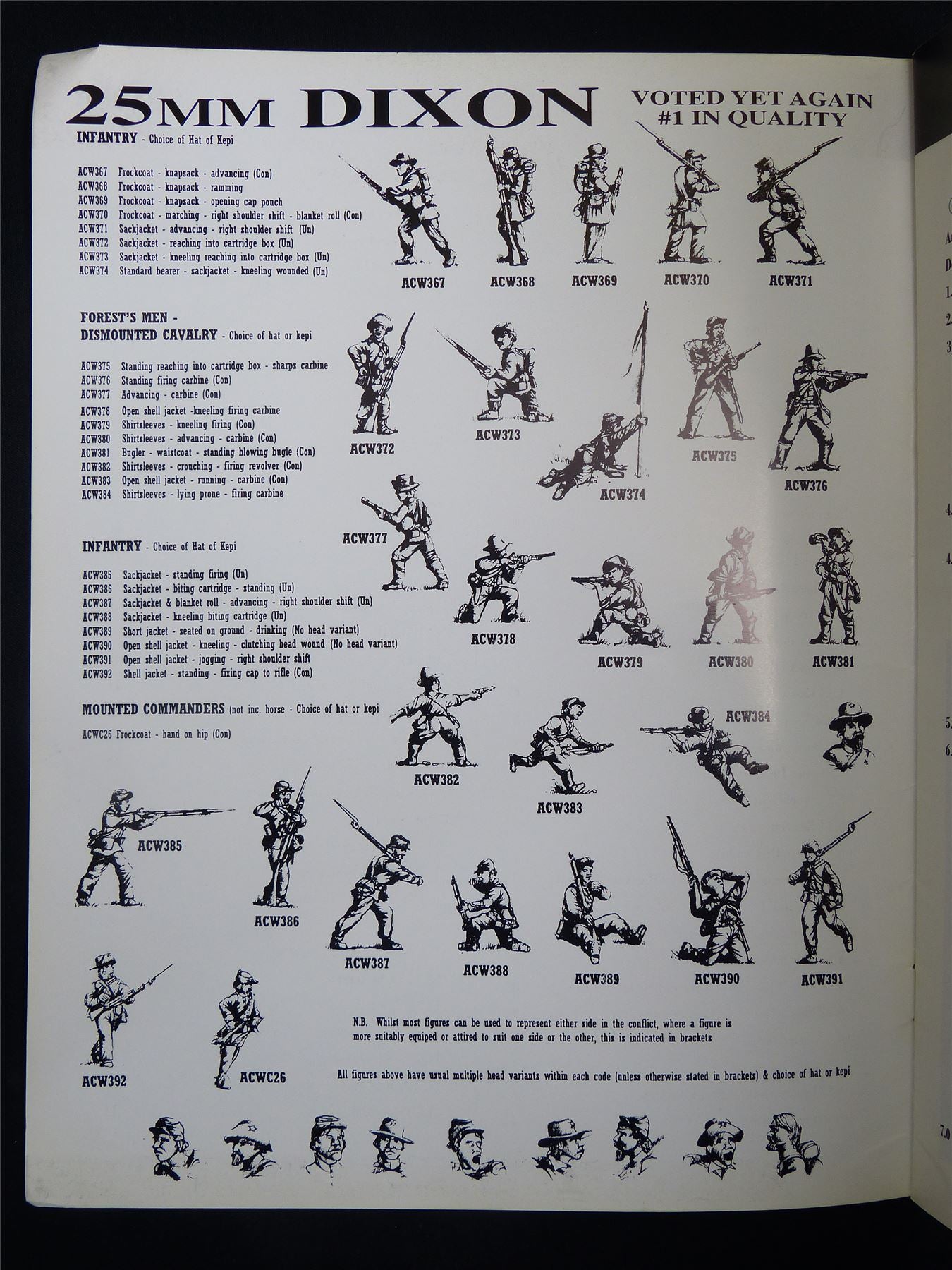 Mr Lincoln's War: Regimental Combat in the American Civil War - Miniatures Rulebooklet #2SE