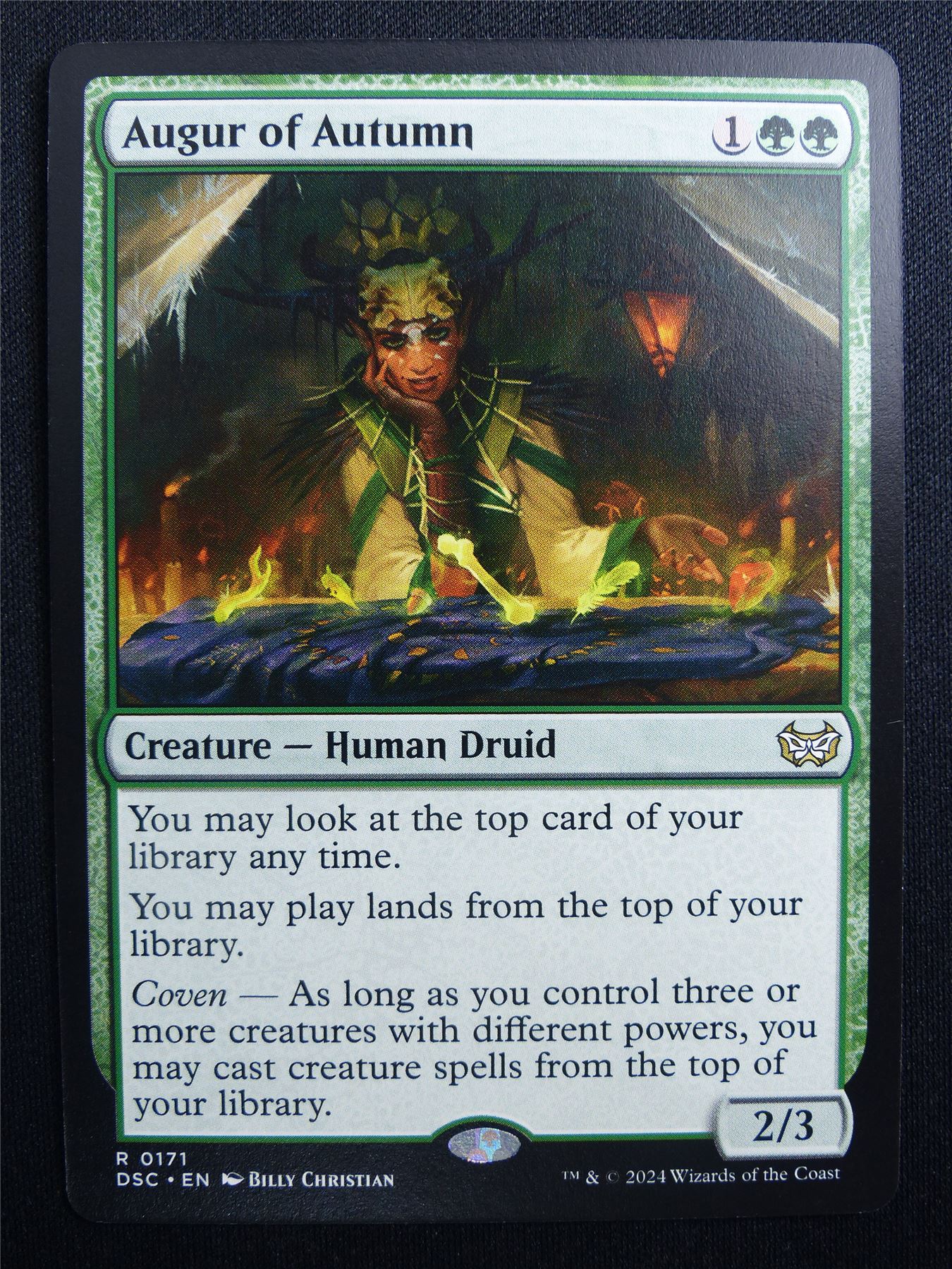 Augur of Autumn - DSC - Mtg Card #3GO