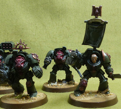 Terminator Squad painted - Space Marines - Warhammer 40K #2NV