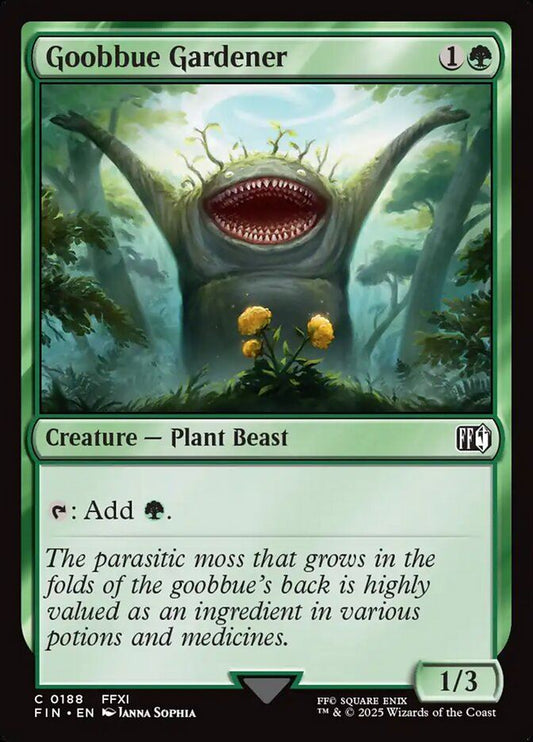 Goobbue Gardener - Final Fantasy fin