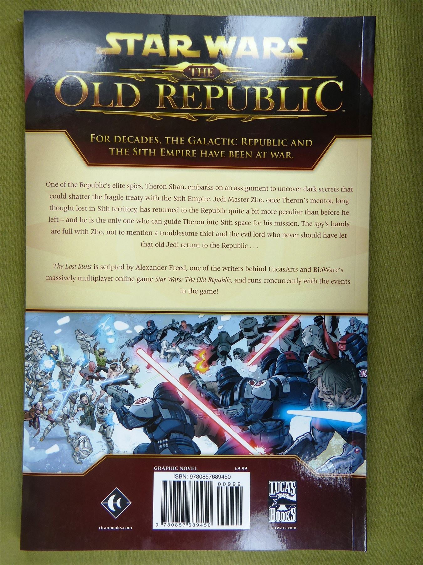 Star Wars The Old Republic Voulume three The lost suns - Graphic Novel #1YO