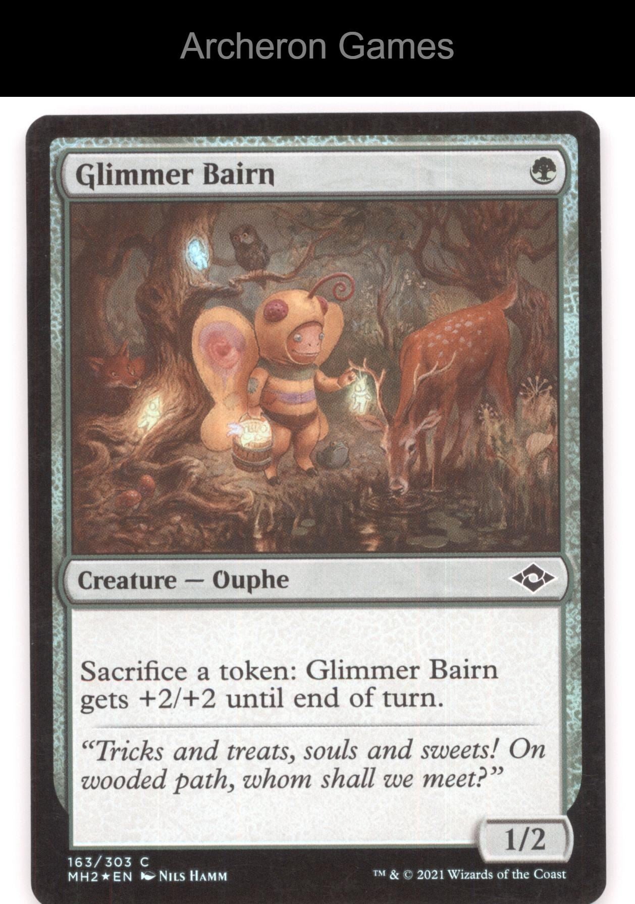Glimmer Bairn 163 C MTG Card Modern Horizons 2