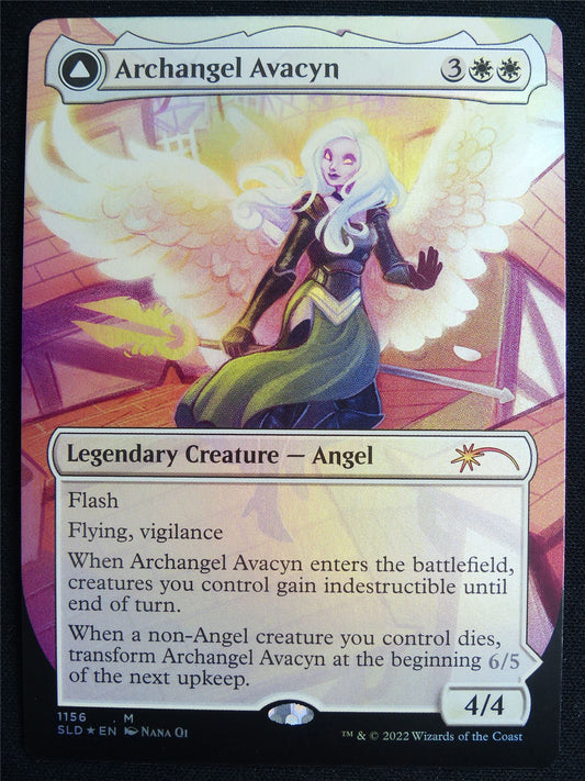 Archangel Avacyn Borderless Foil Cute to Brute - SLD - Mtg Card #4LY