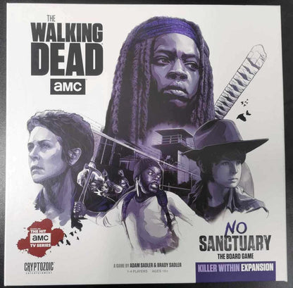 AMC's The Walking Dead: No Sanctuary - Killer Within Expansion Board Game #9HY