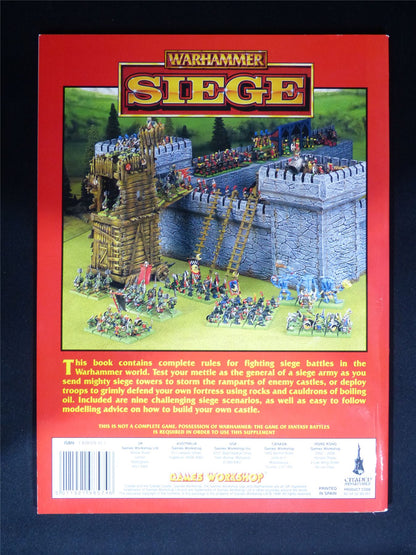 Warhammer: Seige 5th Edition Softback - Warhammer Old World #1GY