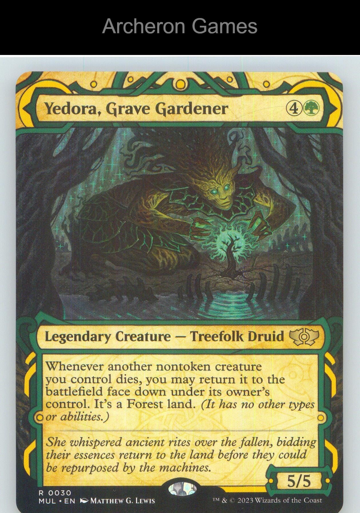 Yedora, Grave Gardener MUL 30 R MTG Card NM/EX+