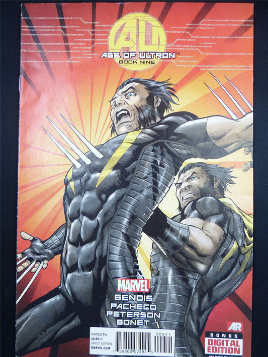 AGE of Ultron #9 - Marvel Comic #4W7