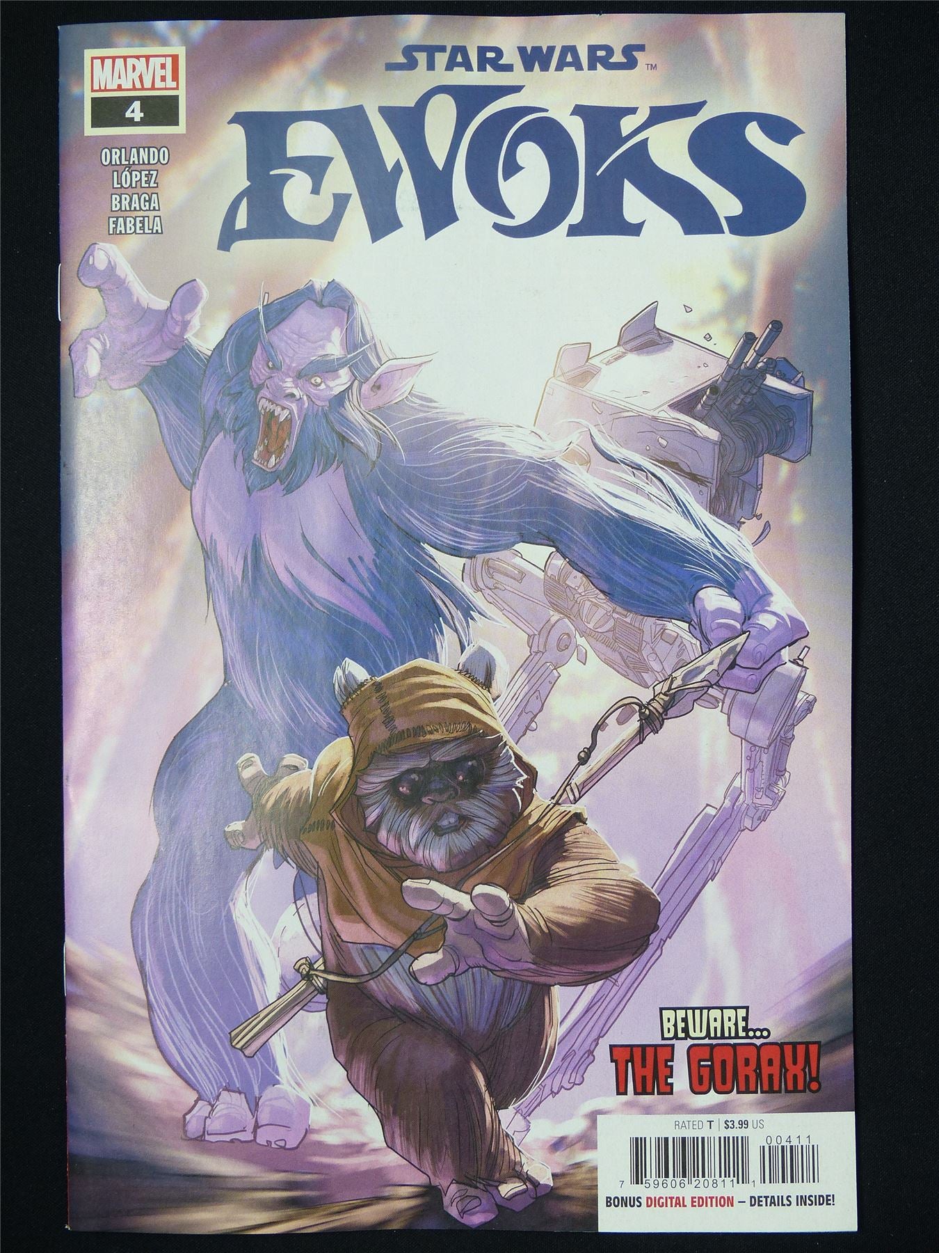 STAR Wars: Ewoks #4 - B&B Mar 2025 Marvel Comic #87M