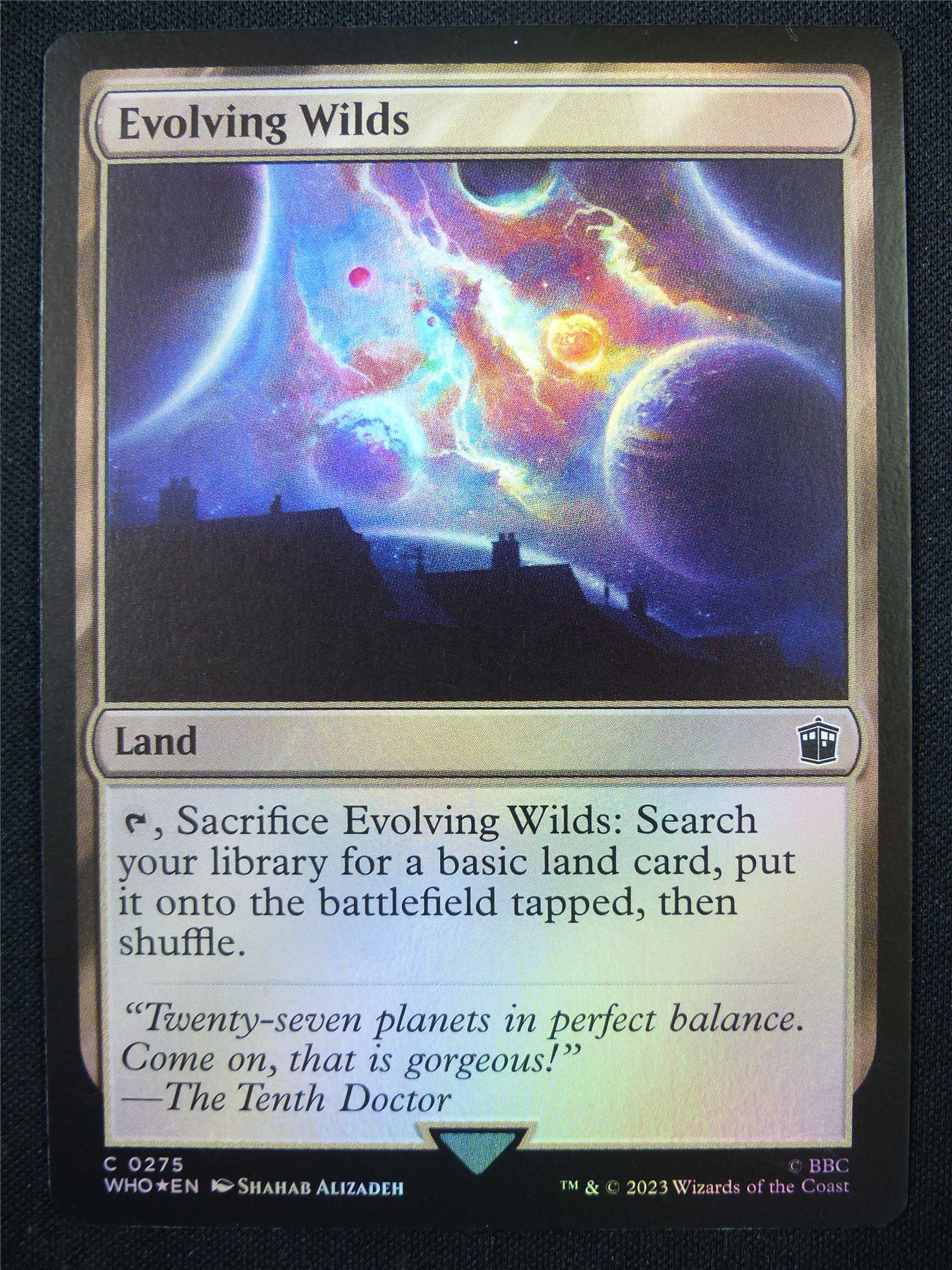 Evolving Wilds Foil - WHO - Mtg Card #15Z