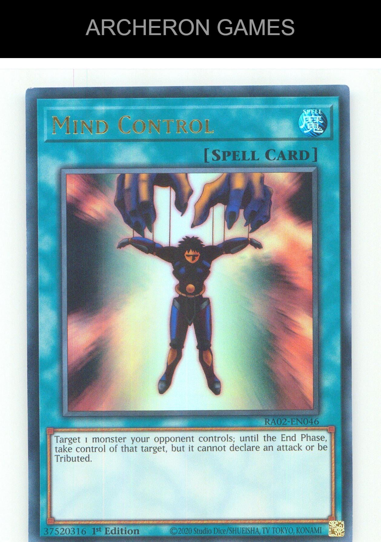 Mind Control (PUR) Prismatic Ultimate Rare YUGIOH Card 1st Edition