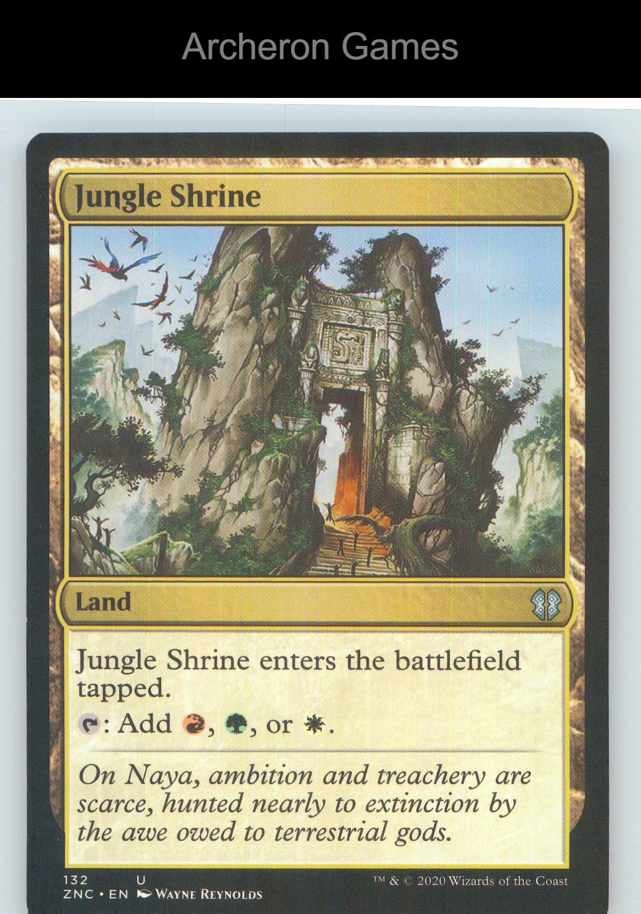Jungle Shrine ZNC 132 UC MTG Card NM/EX+