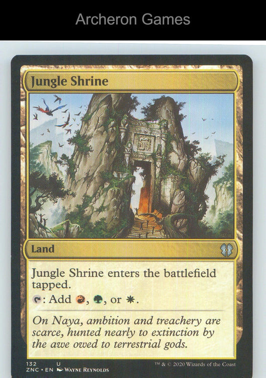 Jungle Shrine ZNC 132 UC MTG Card NM/EX+