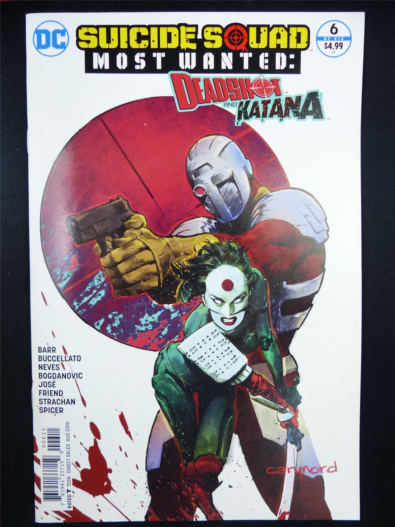 SUICIDE Squad Most Wanted: Deadshot And Katana #6 - DC Comic #2RB