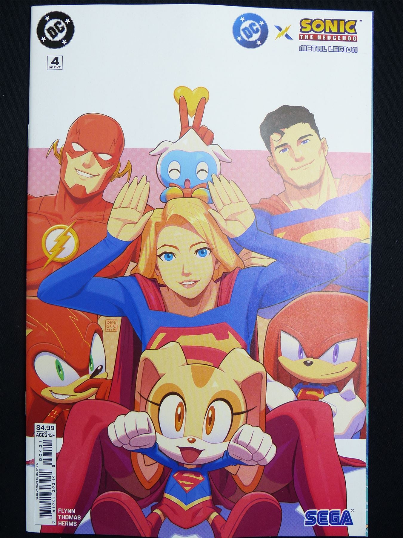 DC x SONIC the Hedgehog: Metal Legion #4 Cvr B - Oct 2026 DC Comic #2YJ