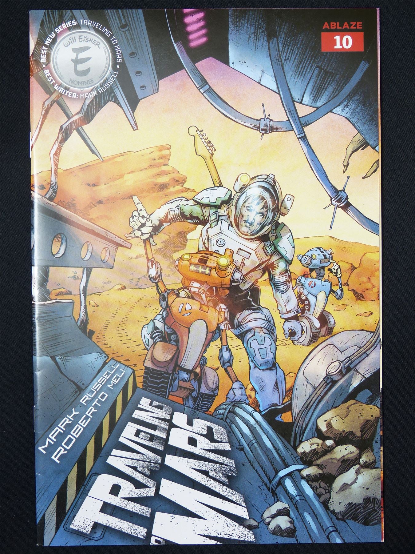 TRAVELING to Mars #10 - B&B Ablaze Comic #VY