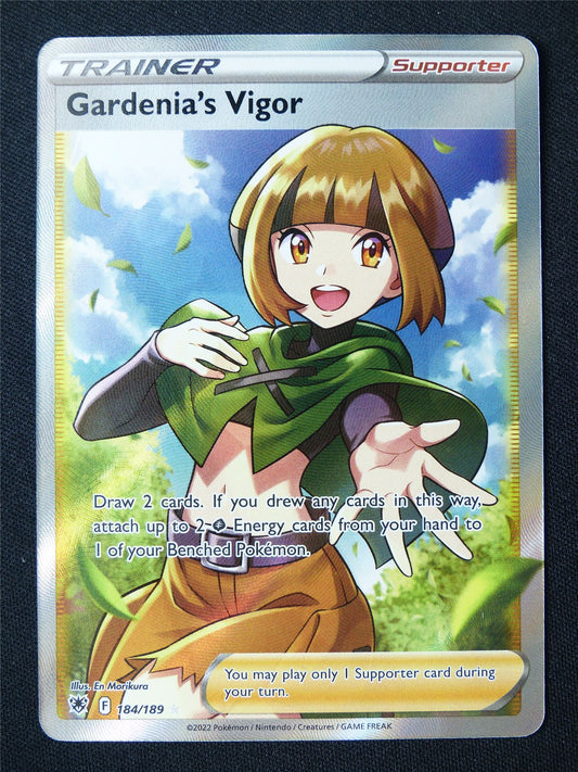 Gardenia's Vigor 184/189 Textured Holo - Pokemon Card #K1