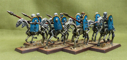 Skeleton Horsemen set of 8 painted - Tomb Kings of Khemri - Warhammer Old World #1O0