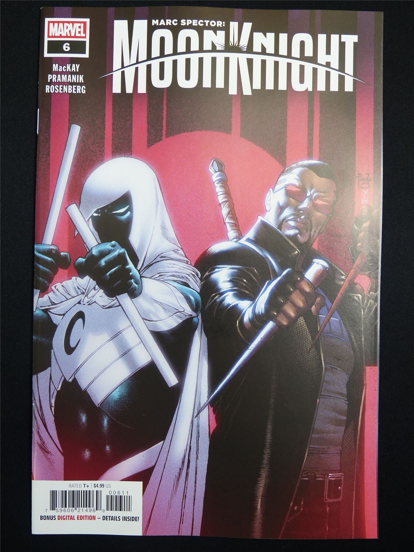 Marc Specter: MOON Knight #6 Cvr A - Sep 2026 Marvel Comic #2HD