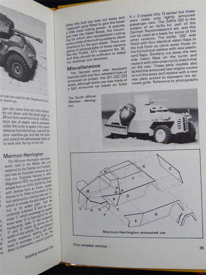 Modelling Armoured Cars Guide 21 - Airfix Book Hardback #2WB