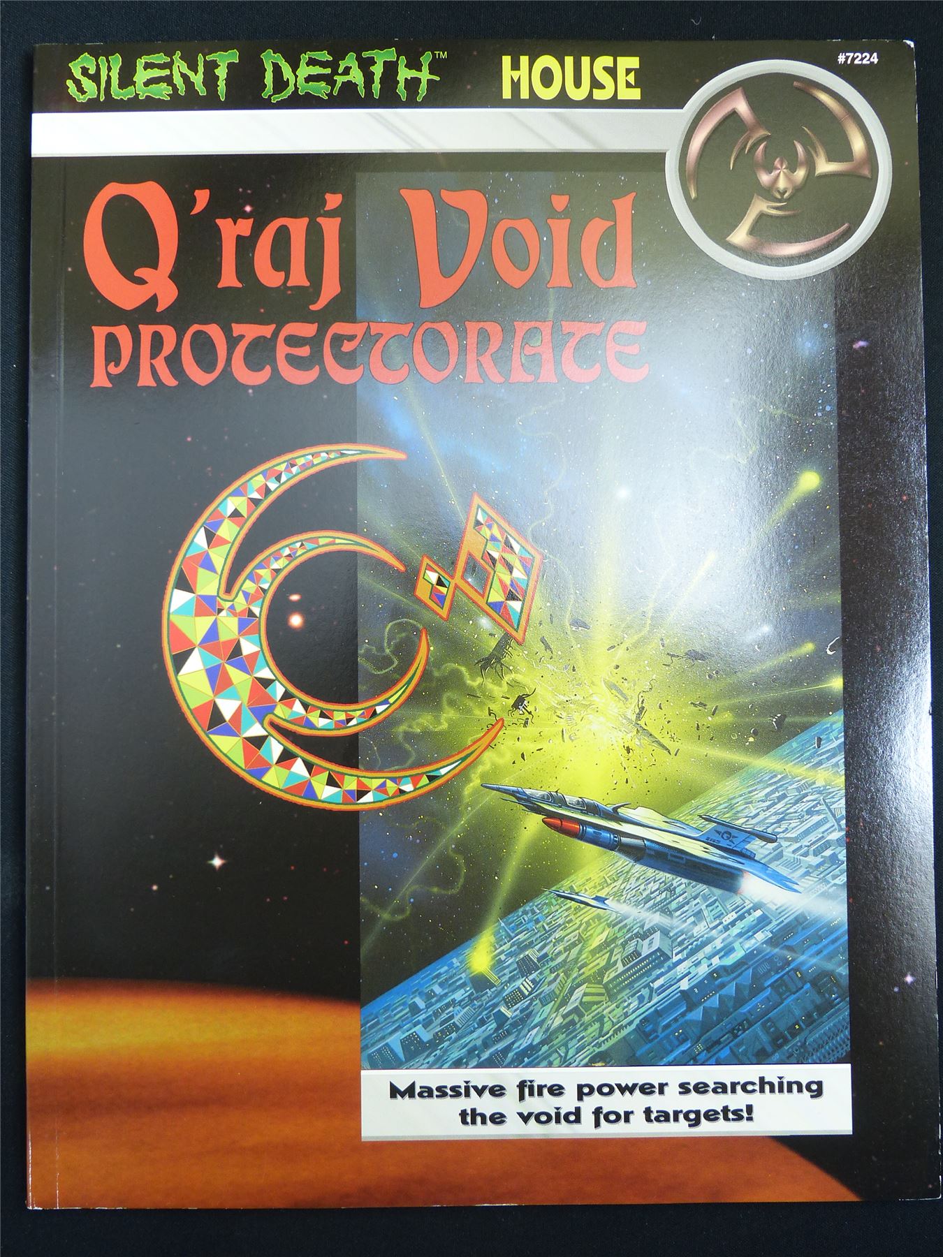 Silent Death: Qraj Void Protectorate Miniatures Sourcebook - I.C.E. Booklet #2R7