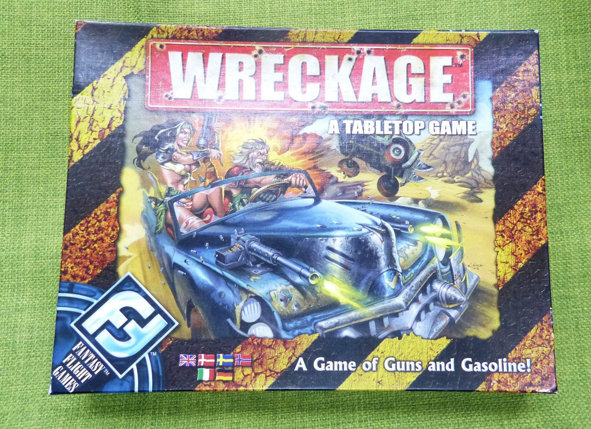Fantasy Flight - Wreckage  A Table Top Game #69