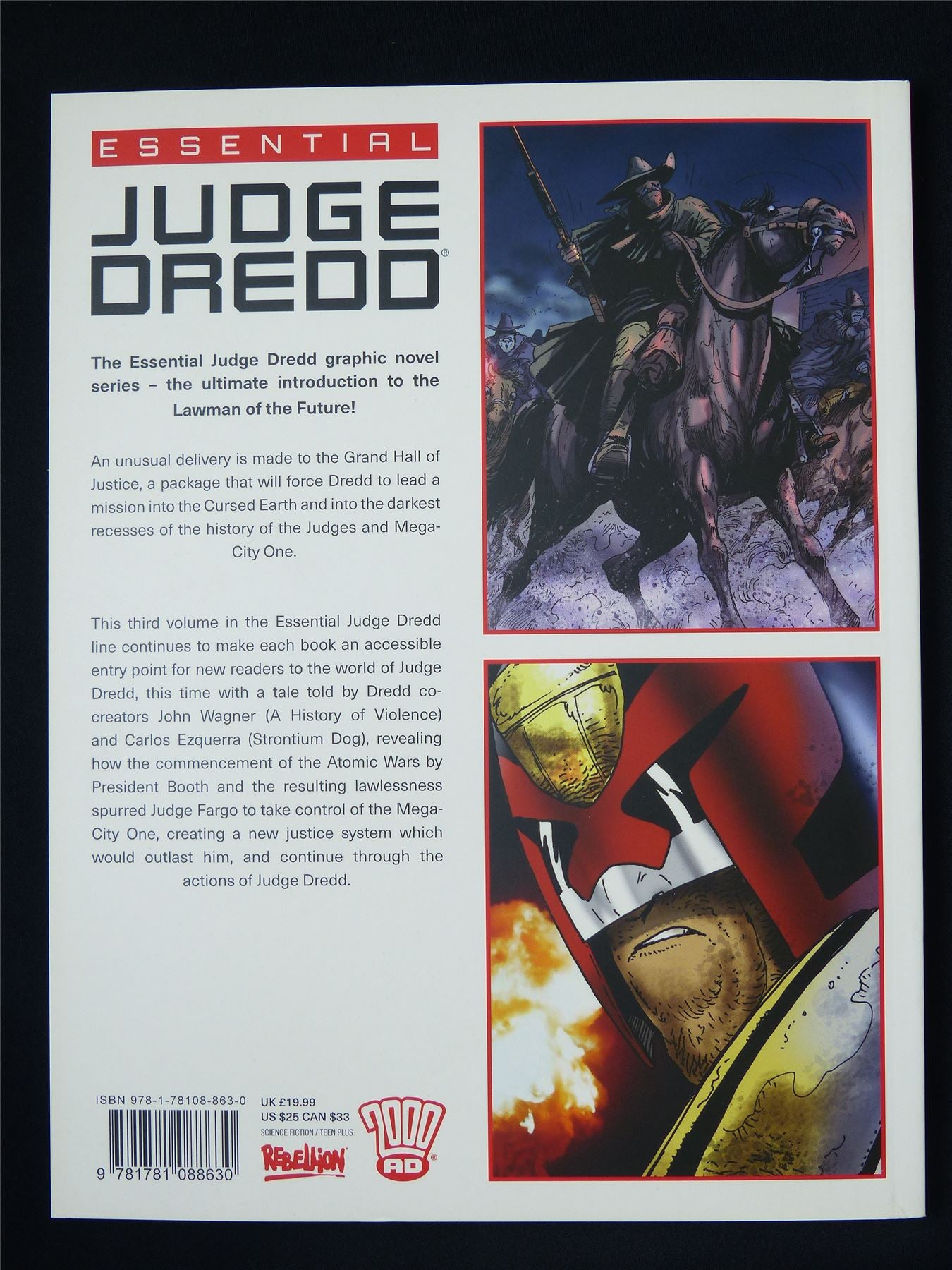 Essential Judge Dredd: Origins - 2000AD Graphic Softback #2OF