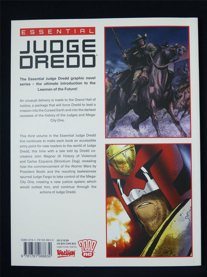 Essential Judge Dredd: Origins - 2000AD Graphic Softback #2OF