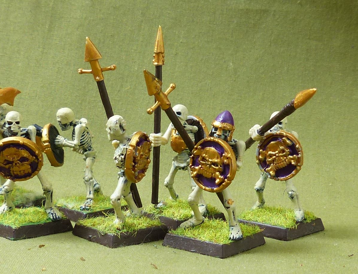 Classic Skeletons painted - Undead - Warhamer Fantasy #4VZ