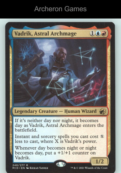 Vadrik, Astral Archmage 248 R MTG Card Innistrad: Midnight Hunt