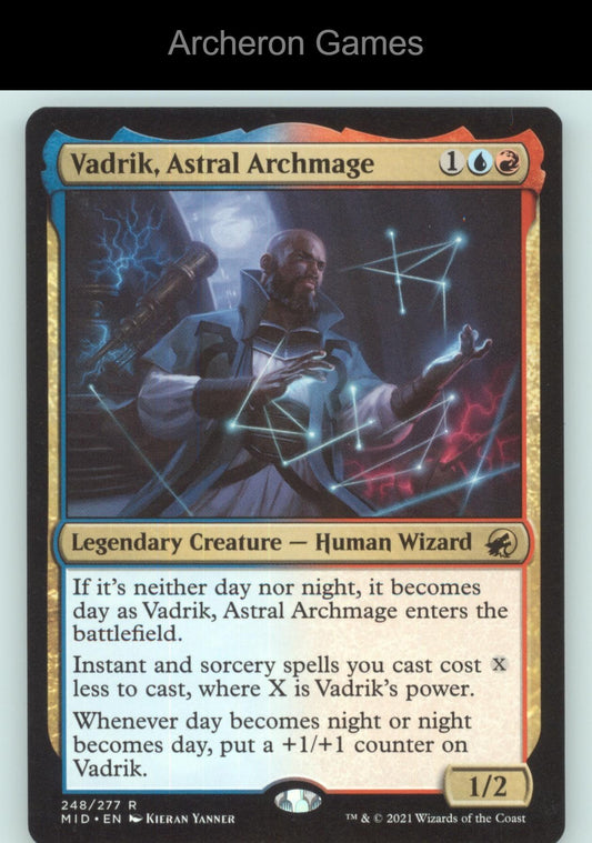 Vadrik, Astral Archmage 248 R MTG Card Innistrad: Midnight Hunt