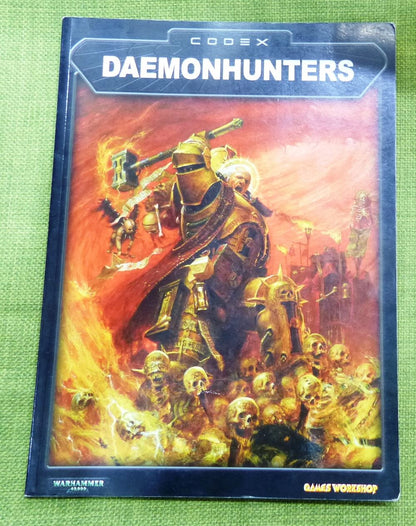 Daemonhunters Codex 2003 Softback Book - Warhammer AoS 40k #92