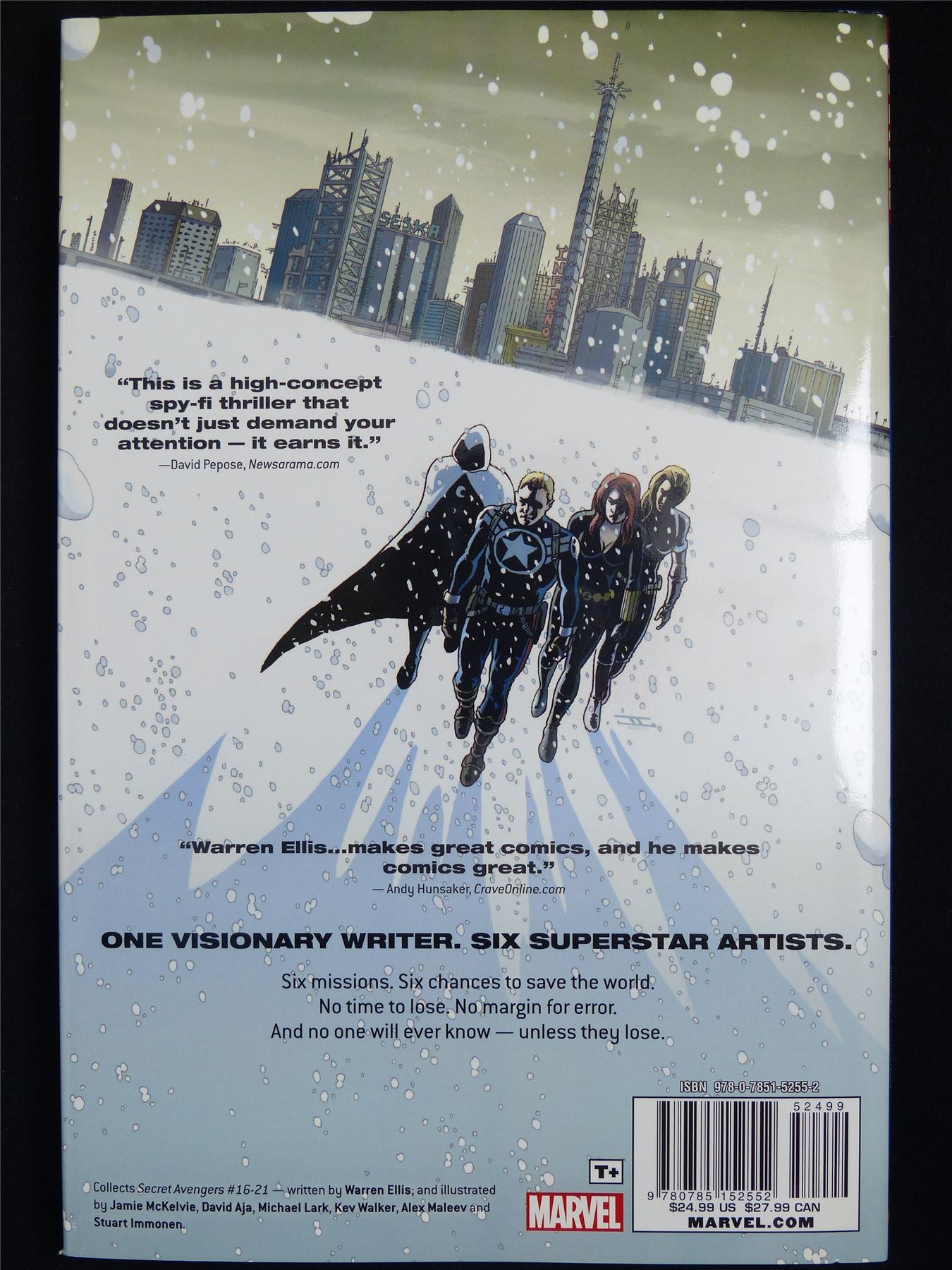 The Secret Avengers: Run the Mission Don't Get Seen Save the World - Marvel Graphic Hardback #46T
